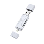 ADS-208 8 Pin+USB+Micro USB Multi-function Card Reader – Card Slot