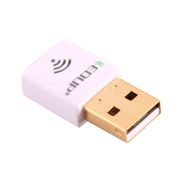 EDUP EP-AC1619 Mini Wireless USB 600Mbps 2.4G / 5.8Ghz 150M+433M Dual Band WiFi Network Card for Nootbook / Laptop / PC, EP-AC1619 600Mbps (White), EP-AC1619 600Mbps (Black) – Durable Build, Easy to Use