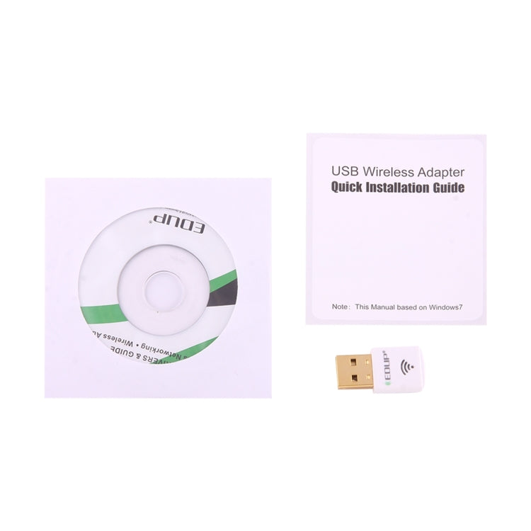 EDUP EP-AC1619 Mini Wireless USB 600Mbps 2.4G / 5.8Ghz 150M+433M Dual Band WiFi Network Card for Nootbook / Laptop / PC, EP-AC1619 600Mbps (White), EP-AC1619 600Mbps (Black) – Durable Build, Easy to Use