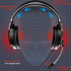 YINDIAO Q2 Head-mounted Wired Gaming Headset with Microphone, Version: Single USB Sound Card, Q2 Single USB Sound Card(White) – TPU