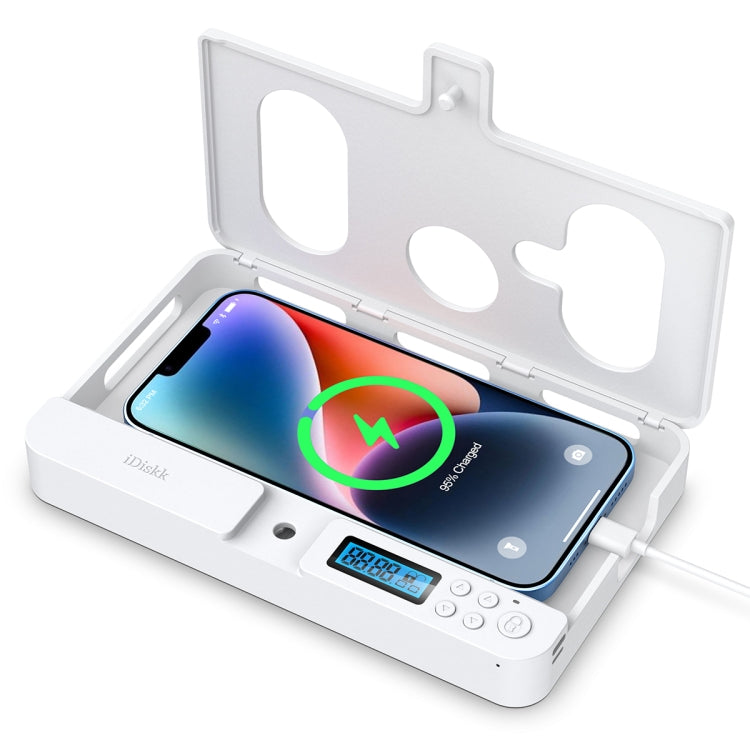 Phone Lock Box – Self-discipline Smart Phone Lock Timing Box, lock01 White lock01 White
