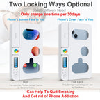 Phone Lock Box – Self-discipline Smart Phone Lock Timing Box, lock01 White