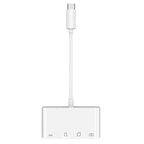NK108LTC Card Reader – 4 in 1 USB-C Male to SD + TF + USB + Type-C Female Camera Reader, NK108LTC