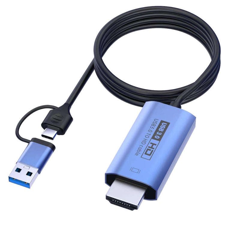 V05E USB 3.0 + USB-C / Type-C to HDMI Adapter Cable, V05E – Wear-resistant V05E