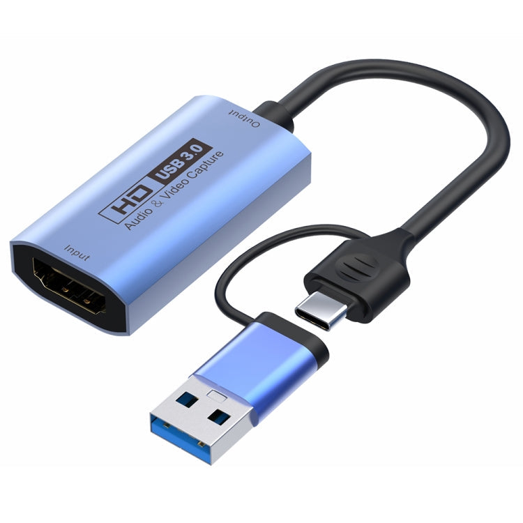 Z29C HDMI/F Female to USB-C / Type-C+USB 3.0/M Male HD Video Capture Card, Z29C Z29C