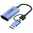 Z29C HDMI/F Female to USB-C / Type-C+USB 3.0/M Male HD Video Capture Card, Z29C Z29C