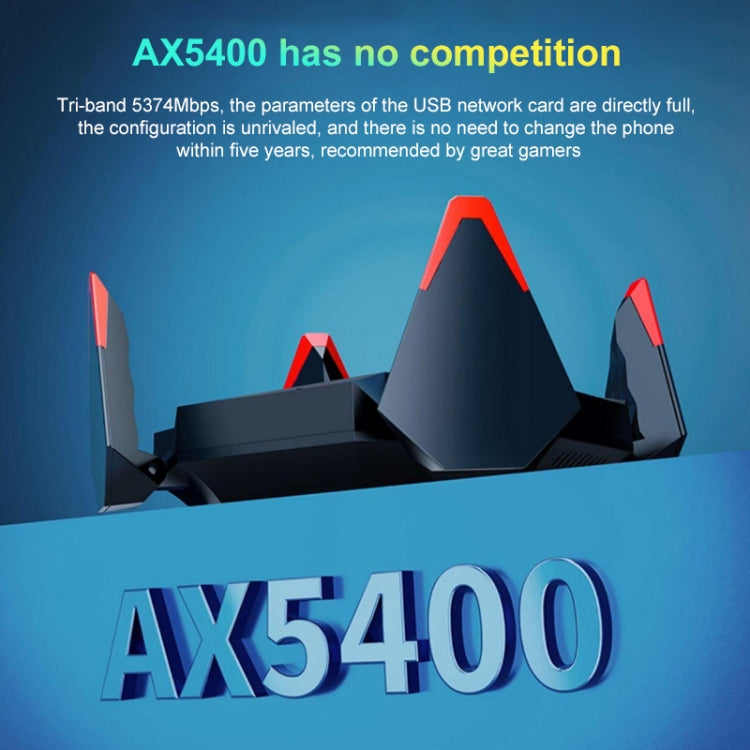 COMFAST CF-977AX 5400Mbps Tri-Band Wireless Network Card WiFi6 Type-C Adapter, CF-977AX – Durable Build, Easy to Use