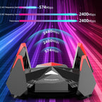 COMFAST CF-977AX 5400Mbps Tri-Band Wireless Network Card WiFi6 Type-C Adapter, CF-977AX – Durable Build, Easy to Use