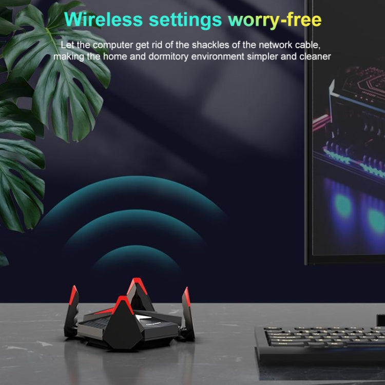 COMFAST CF-977AX 5400Mbps Tri-Band Wireless Network Card WiFi6 Type-C Adapter, CF-977AX – Durable Build, Easy to Use