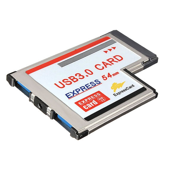 2 Ports USB 3.0 5Gbps PCI 54mm Slot Express Card for Laptop / Notebook, 54mm – Card Slot 54mm