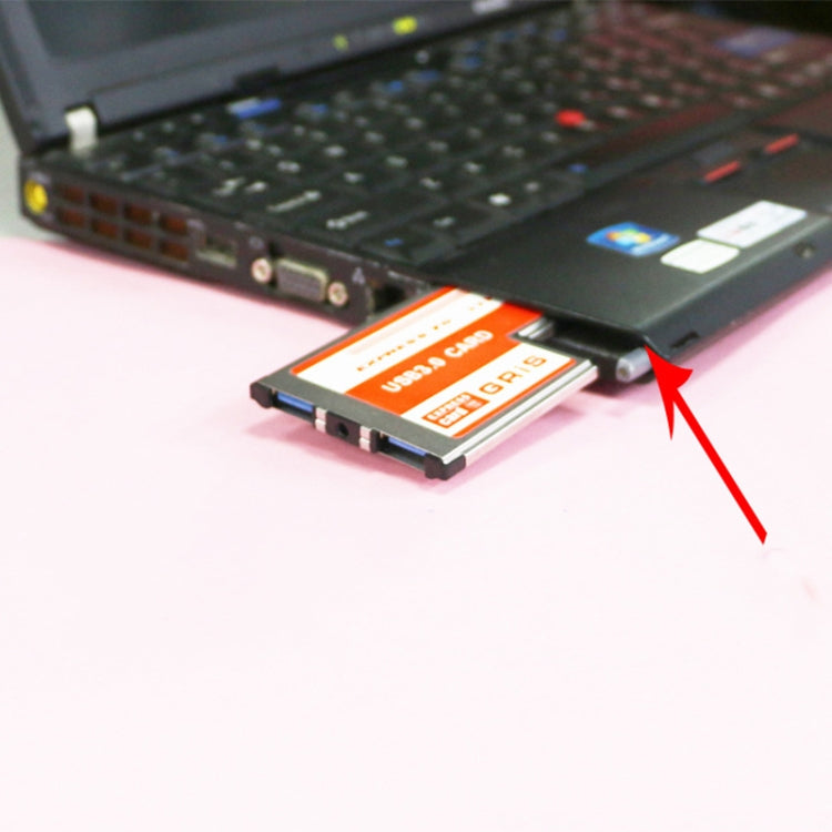 2 Ports USB 3.0 5Gbps PCI 54mm Slot Express Card for Laptop / Notebook, 54mm – Card Slot