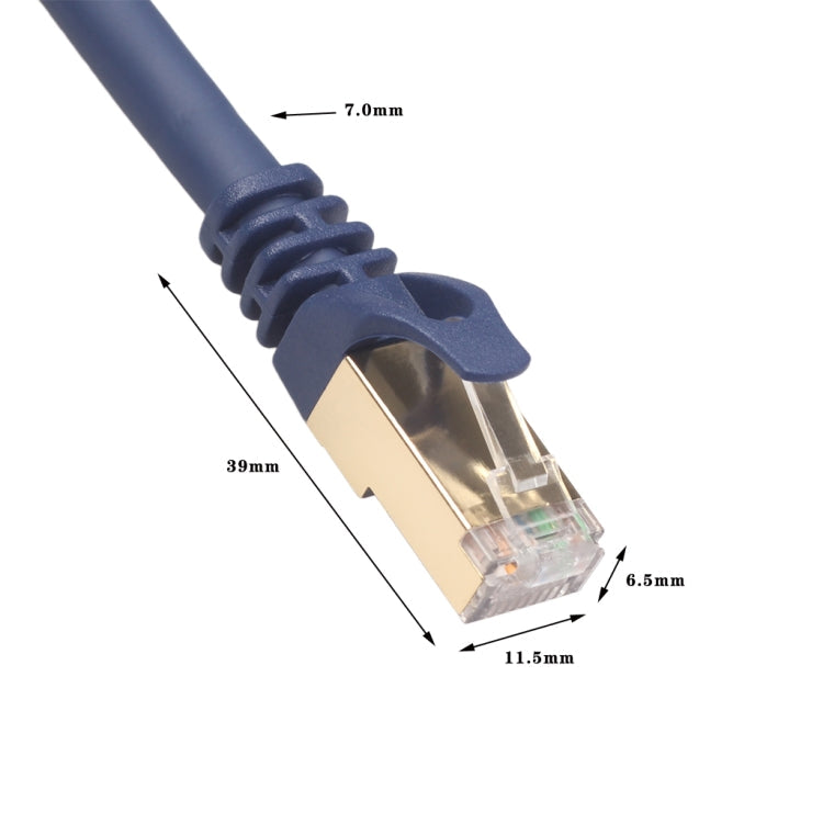 0.5m CAT8 Computer Switch Router Ethernet Network LAN Cable, Patch Lead RJ45, 0.5m – Durable Build, Easy to Use