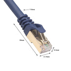 15m CAT8 Computer Switch Router Ethernet Network LAN Cable, Patch Lead RJ45, 15m – Durable Build, Easy to Use