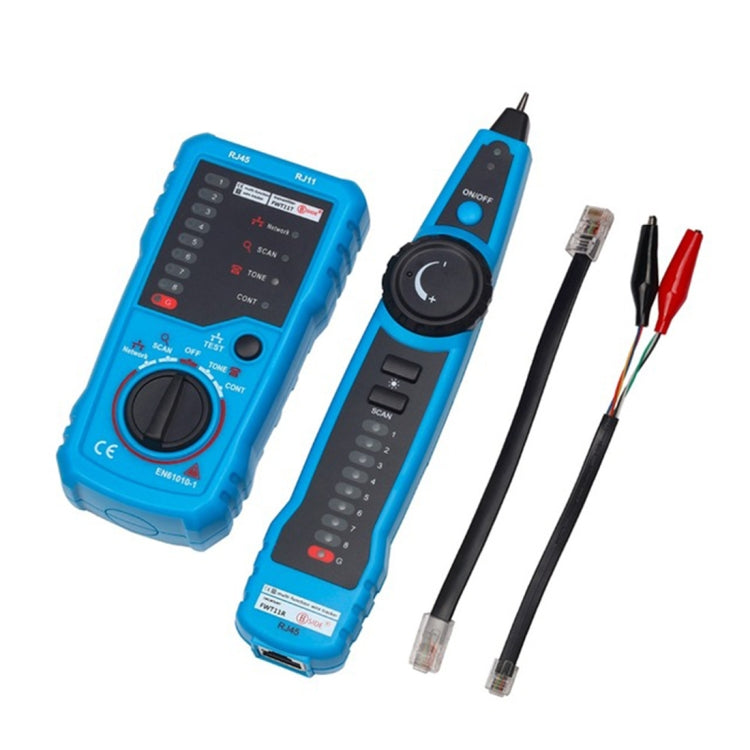 BSIDE FWT11 RJ11 / RJ45 Telephone Wire Tracker Ethernet LAN Network Cable Tester Detector Line Finder, FWT11 Line Finder – Durable Build, Easy to Use