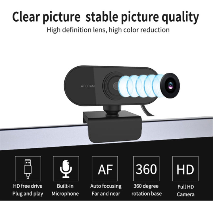 HD-U01 1080P USB Camera WebCam with Microphone – TPU
