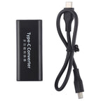 DC 5.5 x 2.1mm Power Jack Female to USB-C / Type C Female Power Connector Adapter with 30cm USB-C / Type C Cable, 5.5x2.1mm – Durable Build, Easy to Use