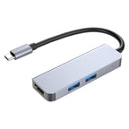 2011N 3 In 1 USB 3.0 x2 + HDMI Multi-function Type-C / USB-C HUB Docking Station, 2011N USB 3.0 x2 + HDMI – Aluminum Alloy