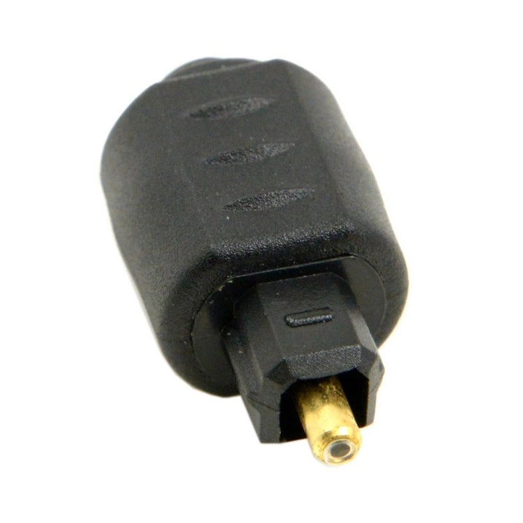 EMK Round Port to Square Port Conversion Head Optical Fiber Adapter Audio Adapter, Round Port to Square Port – Durable Build, Easy to Use Round Port to Square Port
