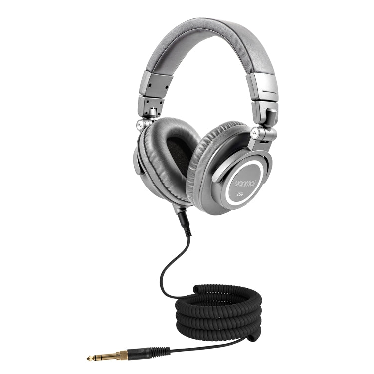 Yanmai D98 Professional Recording Monitor Headphone, D98(Black), D98(Silver Grey) – Durable Build, Easy to Use D98(Silver Grey) Silver Grey