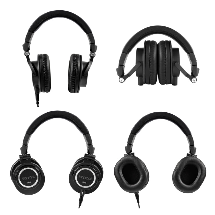 Yanmai D98 Professional Recording Monitor Headphone, D98(Black), D98(Silver Grey) – Durable Build, Easy to Use