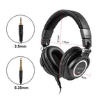 Yanmai D98 Professional Recording Monitor Headphone, D98(Black), D98(Silver Grey) – Durable Build, Easy to Use
