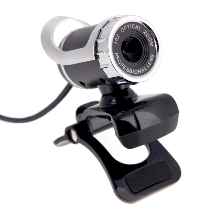 A859 480 Pixels HD 360 Degree WebCam USB 2.0 PC Camera with Sound Absorption Microphone for Computer PC Laptop, Cable Length: 1.4m – Durable Build, Easy to Use