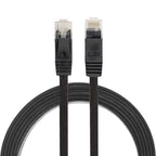 1.8m CAT6 Ultra-thin Flat Ethernet Network LAN Cable, Patch Lead RJ45, Length: 1.8m – Ultra-thin Length: 1.8m