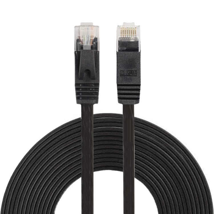 5m CAT6 Ultra-thin Flat Ethernet Network LAN Cable, Patch Lead RJ45, Length: 5m – Ultra-thin Length: 5m Black