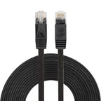 5m CAT6 Ultra-thin Flat Ethernet Network LAN Cable, Patch Lead RJ45, Length: 5m – Ultra-thin Length: 5m Black