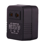 110V to 220V 50W AC Power Socket Adapter, EU/US Plug to US Plug, 110V to 220V 50W 110V to 220V 50W