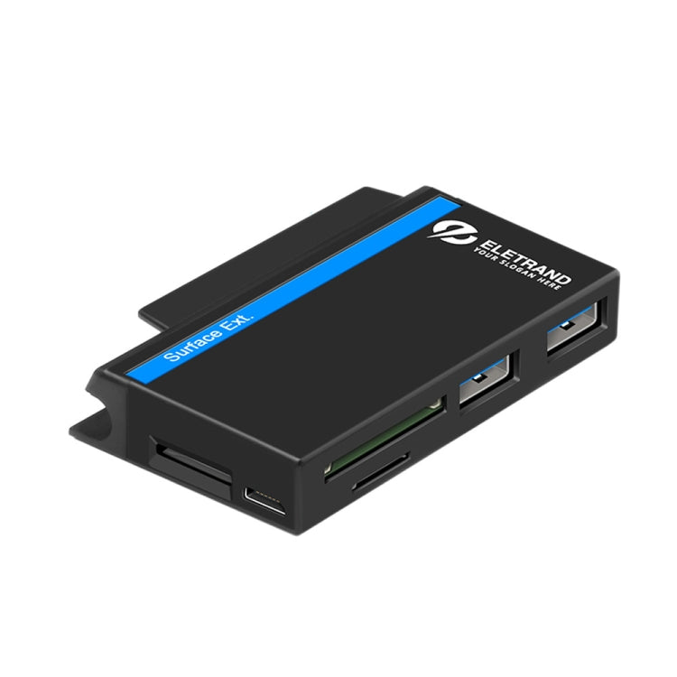 ROCKETEK RT-SGO737 2 USB 3.0 + Micro USB Interface Hub for Microsoft Surface Go, with 2 TF Card & SD Card Slots, RT-SGO737 – Card Slot, Ultra-thin RT-SGO737