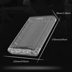 ORICO 3139U3 3.5 inch SATA HDD USB 3.0 Micro B External Hard Drive Enclosure Storage Case, USB 3.0 (3.5 inch) – Durable Build, Easy to Use