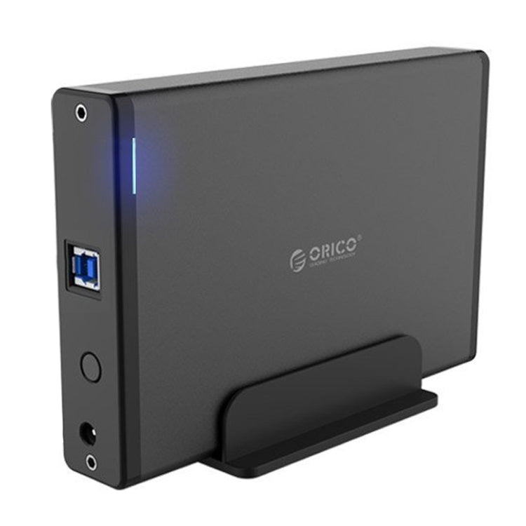 ORICO 7688U3 Vertical Aluminum External Hard Drive Enclosure Storage Case Hard Drive Dock for 3.5 inch SATA HDD – Durable Build, Easy to Use Default Title