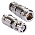 N Female to BNC Male Connector, N Female N Female