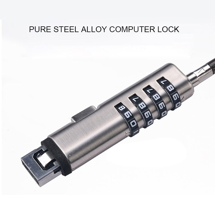 Universal USB Interface Laptop Security Lock, USB Interface – Durable Build, Easy to Use