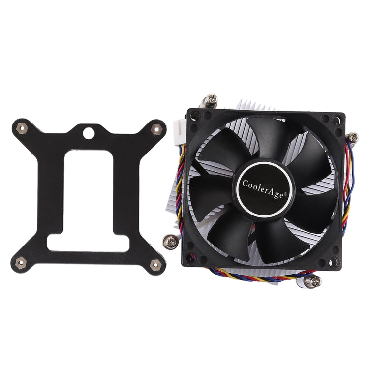 4Pin CPU Cooler Mute Silent Fan Heat Sink for Intel 1155 / 1151 / i3 / i5, Intel 1155 / 1151 / i3 / i5 – Durable Build, Easy to Use