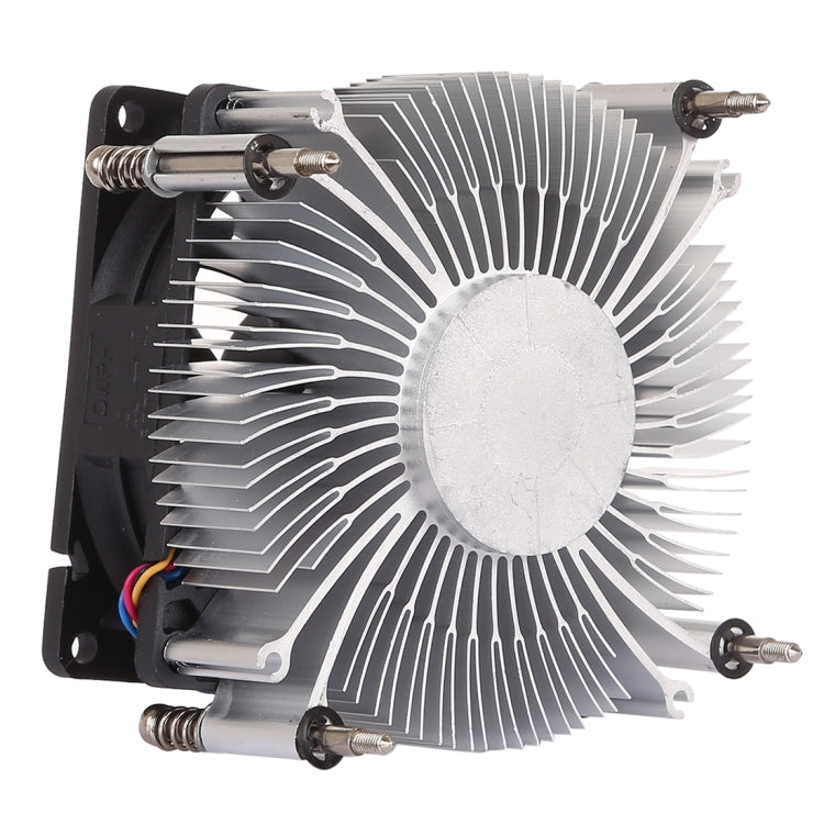 4Pin CPU Cooler Mute Silent Fan Thickened Aluminum Heat Sink for Intel 1155 / 1150 / 1151, Intel 1155 / 1150 / 1151 – Durable Build, Easy to Use