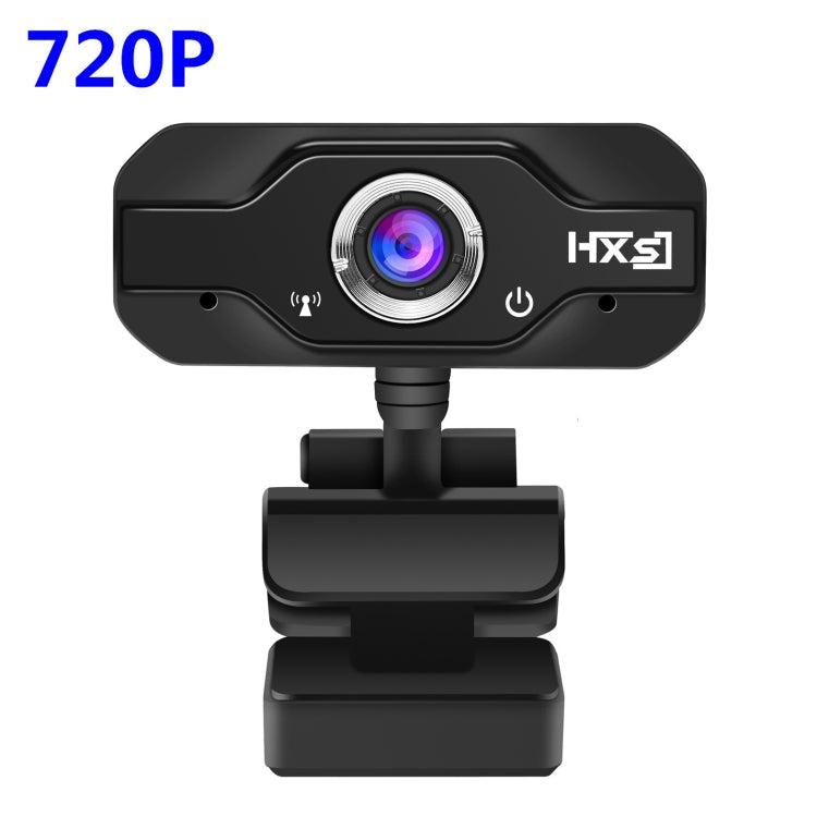 HXSJ S50 30fps 100 Megapixel 720P HD Webcam for Desktop / Laptop / Smart TV, with 10m Sound Absorbing Microphone, Cable Length: 1.4m, S50 – Durable Build, Easy to Use