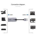 Onten US302 USB3.0 Audio Video Capture Card, US302