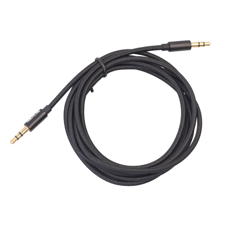 REXLIS 3629 3.5mm Male to Male Car Stereo Gold-plated Jack AUX Audio Cable for 3.5mm AUX Standard Digital Devices, Length: 1.8m, Length: 1.8m – Aluminum Alloy, 4K