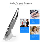 PR-06 4-keys Smart Wireless Optical Mouse with Stylus Pen Function, Grey, Blue, Red – Durable Build, Easy to Use