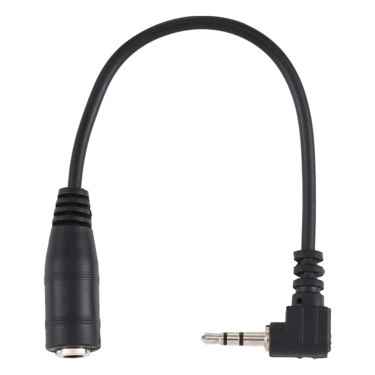 2.5mm Right Angle Male Plug to 3.5mm Female Jack Stereo AUX Audio DC Power Adapter Converter Cable, Length: 14cm – Durable Build, Easy to Use