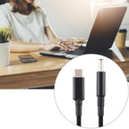 4.5x3.0mm Male to USB-C / Type-C Male Charging Cable For Dell – Durable Build, Easy to Use