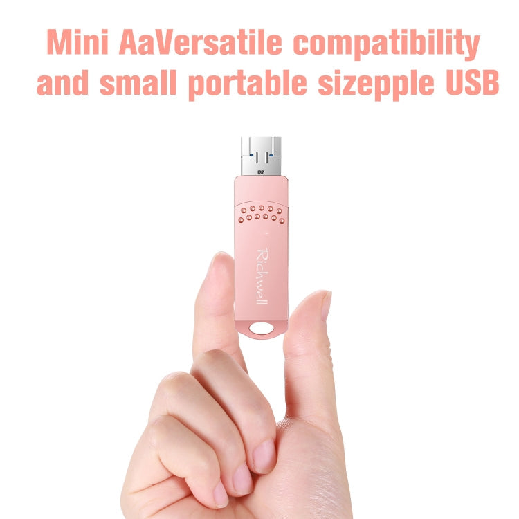 USB Flash Drive – 3 in 1 128G Type-C + Micro USB + USB 3.0 Metal Flash Disk with OTG Function