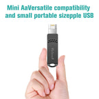 USB Flash Drive – 32G Type-C + 8 Pin + USB 3.0 Metal Flash Disk with OTG Function