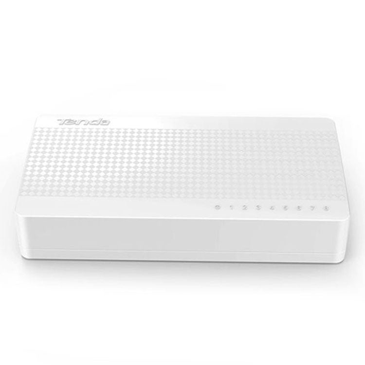 Tenda S108 8 Ports 10 / 100Mbps Fast Ethernet Network Switch LAN HUB, Tenda SG108 8 Ports White – Durable Build, Easy to Use