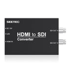 SEETEC 1 x HDMI Input to 2 x SDI Output Converter, 1 x HDMI to 2 x SDI – Aluminum Alloy, TPU