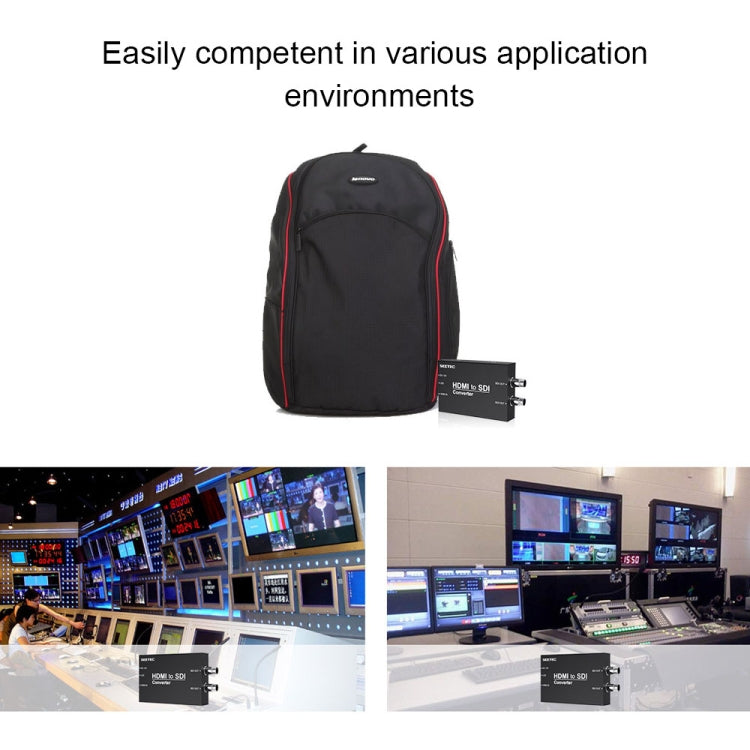 SEETEC 1 x HDMI Input to 2 x SDI Output Converter, 1 x HDMI to 2 x SDI – Aluminum Alloy, TPU
