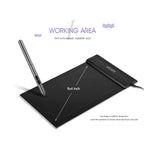 VEIKK S640 6x4 inch 5080 LPI Electronic Graphic Tablet, S640