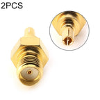 2 PCS SMA Female to CRC9 Male RF Coaxial Connector, SMA Female to CRC9 Male SMA Female to CRC9 Male
